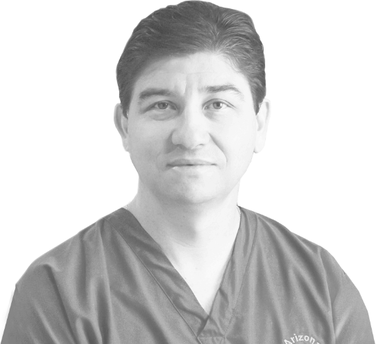 Dr. Trujillo - Phoenix AZ Periodontist greyscale