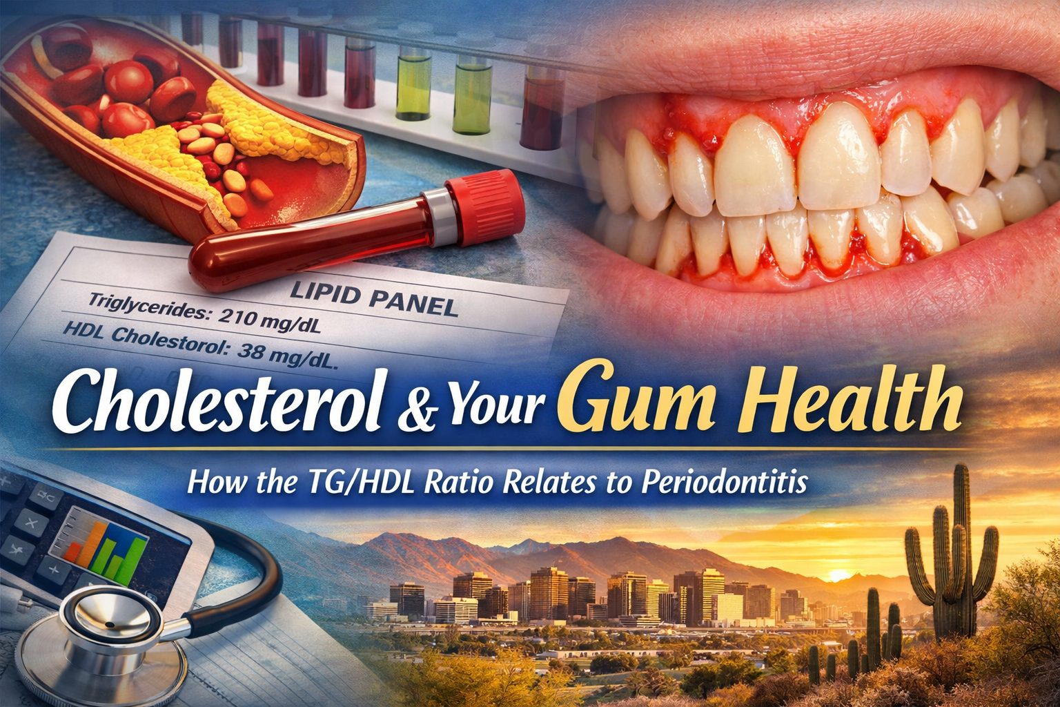Could Your Cholesterol Ratio Be Affecting Your Gum Health?